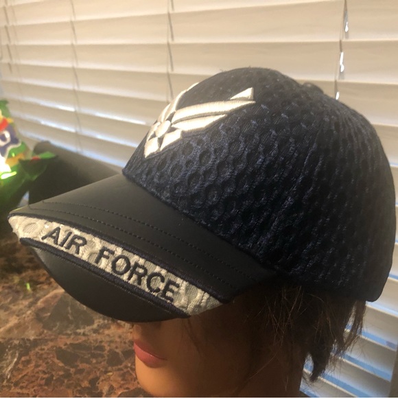 USAF Hat U.S. Air Force Blue Baseball Cap K&S Unique Adjustable Support Cosplay - Picture 3 of 12